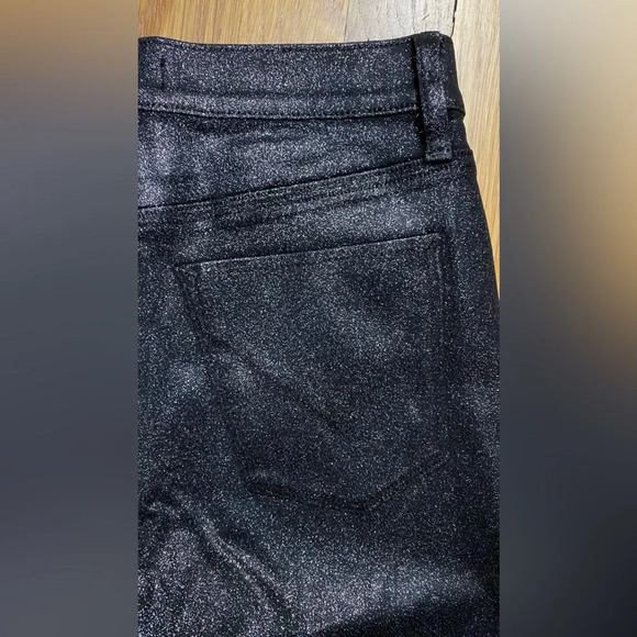 NWT Hudson Barbara High Waist Supreme Skinny Ankle Jeans Sparkle Apollo Size 27 - Picture 5 of 12